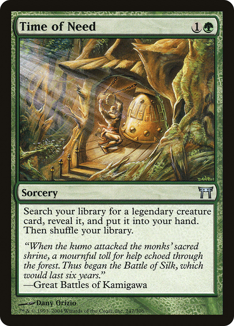 Time of Need (CHK-247) - Champions of Kamigawa