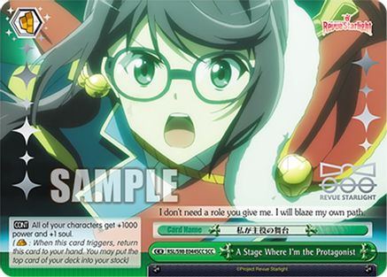 A Stage Where I'm the Protagonist (SCC) (RSL/S98-E044SCC SCC) - Revue Starlight The Movie