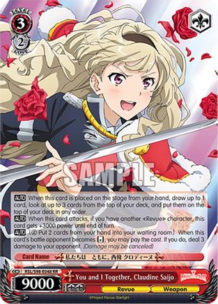 You and I Together, Claudine Saijo (RSL/S98-E048 RR) - Revue Starlight The Movie