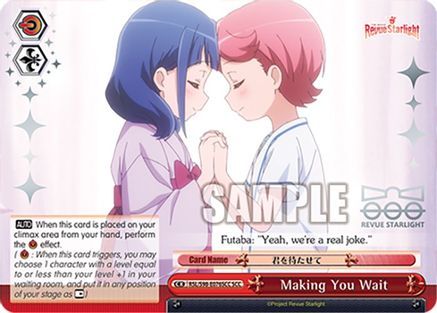 Making You Wait (SCC) (RSL/S98-E076SCC SCC) - Revue Starlight The Movie