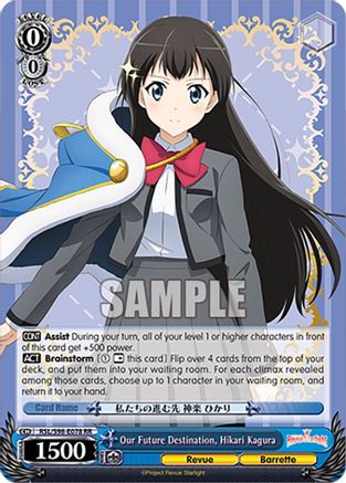 Our Future Destination, Hikari Kagura (RSL/S98-E078 RR) - Revue Starlight The Movie