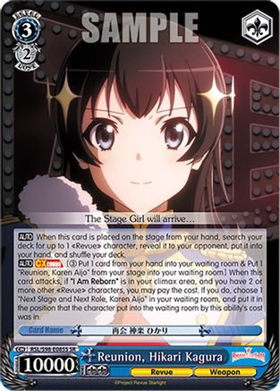 Reunion, Hikari Kagura (SR) (RSL/S98-E085S SR) - Revue Starlight The Movie