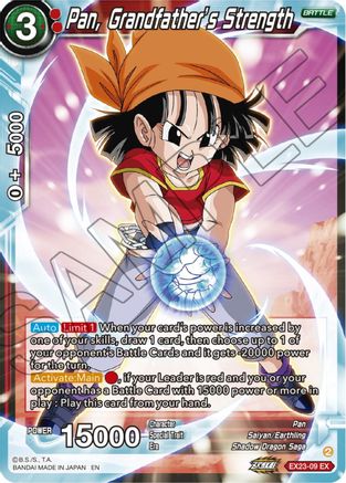 Pan, Grandfather's Strength (EX23-09) - Expansion Deck Box Set 23 Premium Anniversary Box 2023 Foil