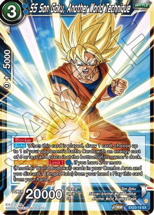 SS Son Goku, Another World Technique (EX23-13) - Expansion Deck Box Set 23 Premium Anniversary Box 2023 Foil