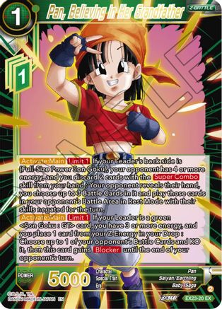 Pan, Believing in Her Grandfather (EX23-20) - Expansion Deck Box Set 23 Premium Anniversary Box 2023 Foil