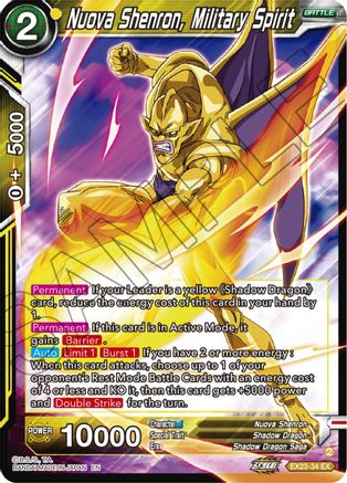 Nuova Shenron, Military Spirit (EX23-34) - Expansion Deck Box Set 23 Premium Anniversary Box 2023 Foil