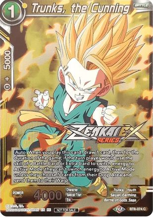 Trunks, the Cunning (Event Pack 13) (BT8-074) - Tournament Promotion Cards Foil