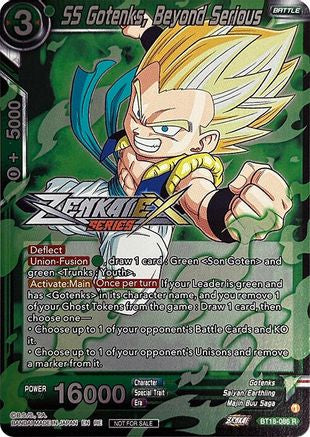 SS Gotenks, Beyond Serious (Event Pack 13) (BT18-086) - Tournament Promotion Cards Foil