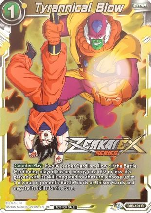 Tyrannical Blow (Event Pack 13) (DB3-101) - Tournament Promotion Cards Foil