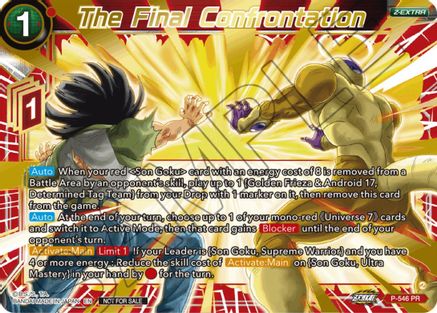 The Final Confrontation (Championship Z Extra Card Pack 2023) (Gold-Stamped) (P-546) - Tournament Promotion Cards Foil