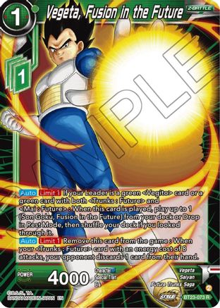 Vegeta, Fusion in the Future (BT23-073) - Perfect Combination Foil
