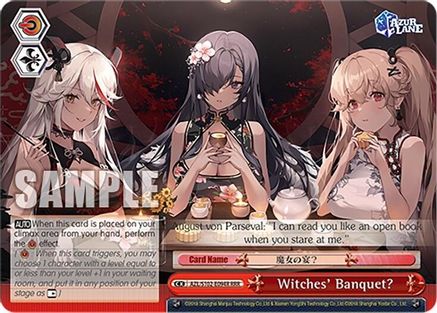 Witches' Banquet? (RRR) (AZL/S102-E094R RRR) - Azur Lane