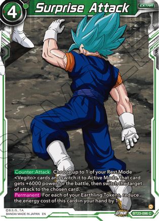 Surprise Attack (BT23-096) - Perfect Combination Foil