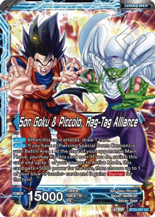 Son Goku // Son Goku & Piccolo, Rag-Tag Alliance (BT23-037) - Perfect Combination Foil