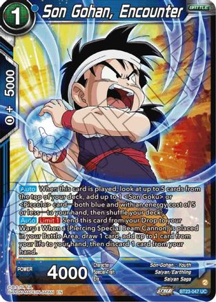 Son Gohan, Encounter (BT23-047) - Perfect Combination