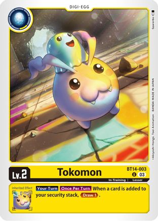 Tokomon (BT14-003) - Blast Ace