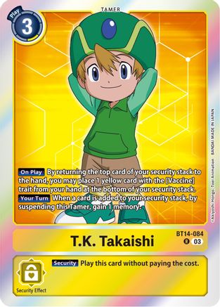 T.K. Takaishi (BT14-084) - Blast Ace Foil