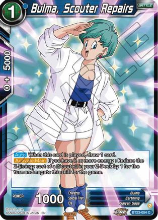 Bulma, Scouter Repairs (BT23-054) - Perfect Combination