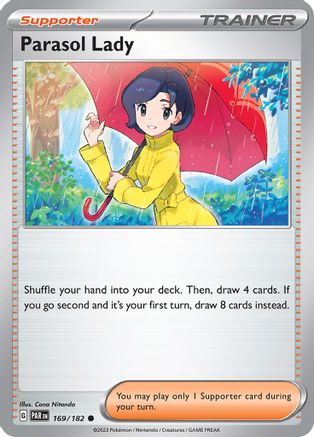 Parasol Lady 169/182  SV04 Paradox Rift - Common
