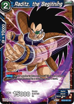 Raditz, the Beginning (BT23-057) - Perfect Combination