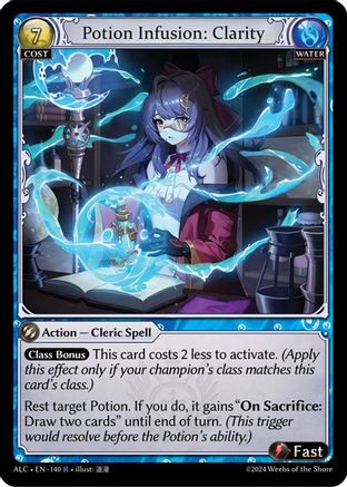 Potion Infusion: Clarity (140) - Alchemical Revolution