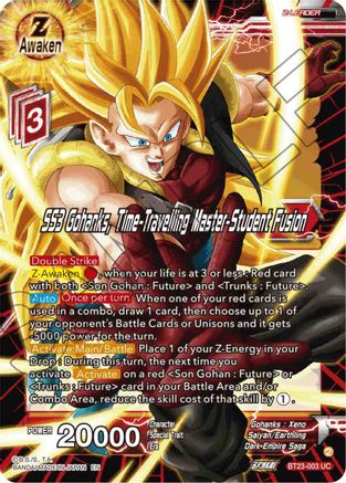 SS3 Gohanks, Time-Traveling Master-Student Fusion (BT23-003) - Perfect Combination Foil