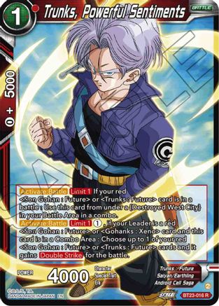 Trunks, Powerful Sentiments (BT23-016) - Perfect Combination