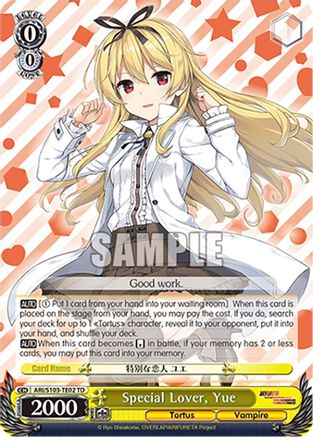 Special Lover, Yue (ARI/S103-TE02 TD) - Arifureta: From Commonplace to World's Strongest