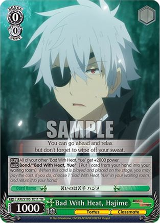 Bad With Heat, Hajime (ARI/S103-TE11 TD) - Arifureta: From Commonplace to World's Strongest