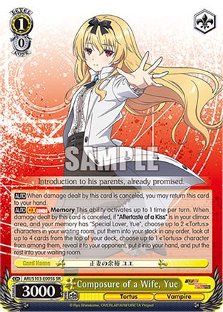 Composure of a Wife, Yue (SR) (ARI/S103-E005S SR) - Arifureta: From Commonplace to World's Strongest