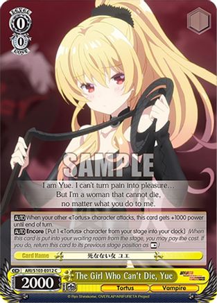 The Girl Who Can't Die, Yue (ARI/S103-E012 C) - Arifureta: From Commonplace to World's Strongest