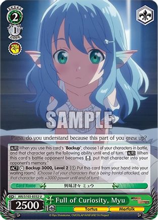 Full of Curiosity, Myu (ARI/S103-E032 U) - Arifureta: From Commonplace to World's Strongest