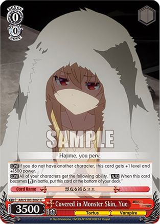 Covered in Monster Skin, Yue (ARI/S103-E061 C) - Arifureta: From Commonplace to World's Strongest