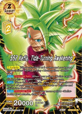 SS2 Kefla, Tide-Turning Awakening (BT23-101) - Perfect Combination Foil