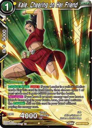 Kale, Cheering on Her Friend (BT23-122) - Perfect Combination Foil