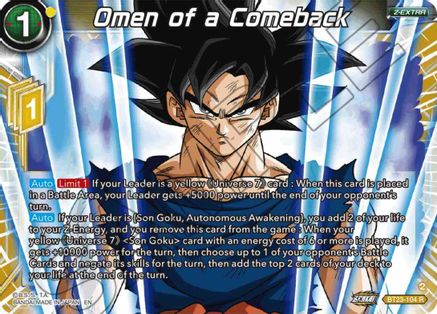 Omen of a Comeback (BT23-104) - Perfect Combination