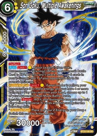 Son Goku, Multiple Awakenings (BT23-109) - Perfect Combination Foil