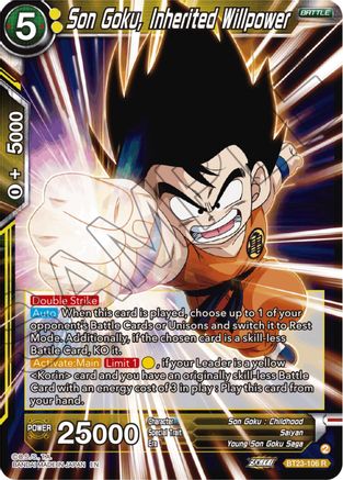 Son Goku, Inherited Willpower (BT23-106) - Perfect Combination
