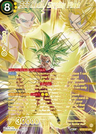 SS2 Kefla, Surging Flash (SPR) (BT23-127) - Perfect Combination Foil