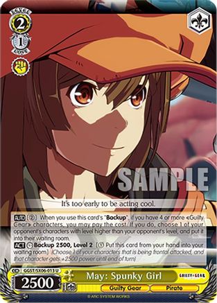 May: Spunky Girl (GGST/SX06-013 U) - Guilty Gear -Strive-