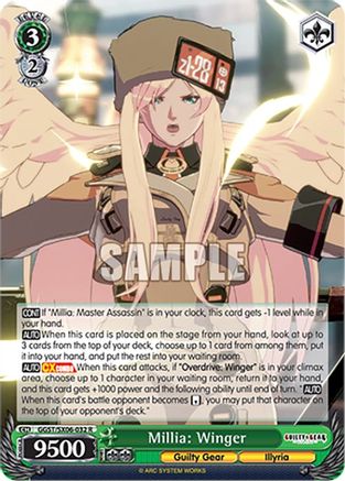 Millia: Winger (GGST/SX06-032 R) - Guilty Gear -Strive-