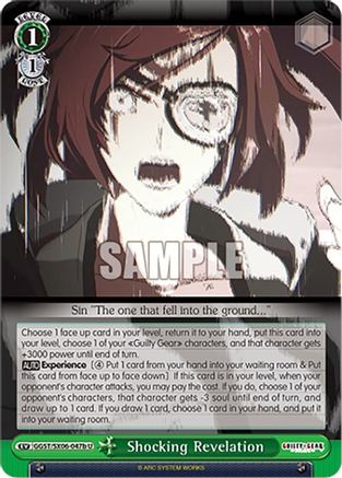 Shocking Revelation (b) (GGST/SX06-047b U) - Guilty Gear -Strive-