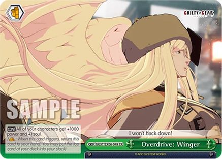 Overdrive: Winger (GGST/SX06-049 CR) - Guilty Gear -Strive-