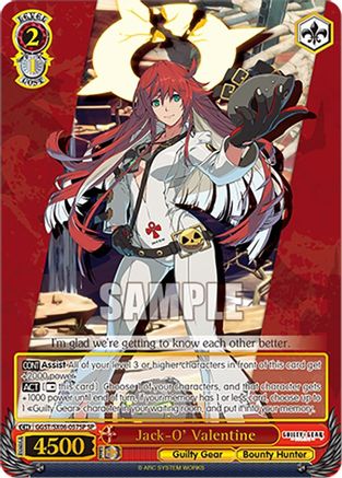 Jack-O' Valentine (SP) (GGST/SX06-057SP SP) - Guilty Gear -Strive-