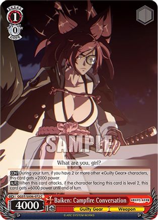 Baiken: Campfire Conversation (GGST/SX06-072 C) - Guilty Gear -Strive-