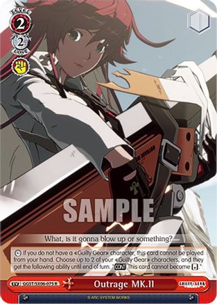 Outrage MK.II (GGST/SX06-075 R) - Guilty Gear -Strive-