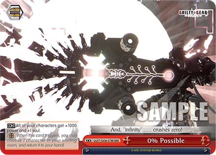 0% Possible (RRR) (GGST/SX06-078R  RRR) - Guilty Gear -Strive-