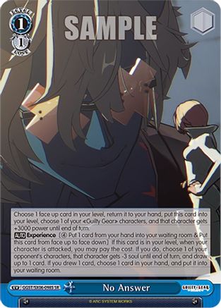 No Answer (SR) (GGST/SX06-098S SR) - Guilty Gear -Strive-