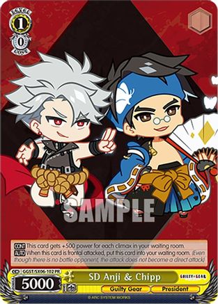 SD Anji & Chipp (GGST/SX06-102 PR) - Guilty Gear -Strive-
