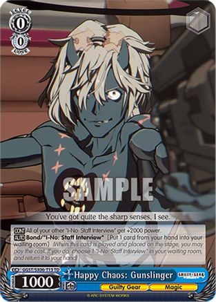 Happy Chaos: Gunslinger (GGST/SX06-T13 TD) - Guilty Gear -Strive-